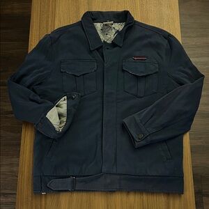 Insight Dark Blue Military Jacket